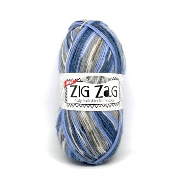 King Cole Zig Zag Sock 3232...