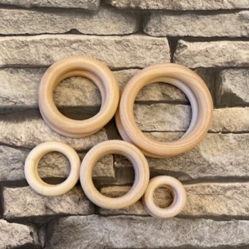 Wooden Craft Rings