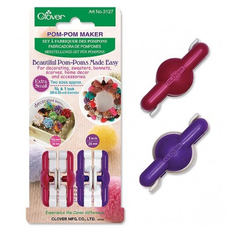 Clover Pom Pom Maker XS