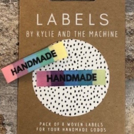 Kylie and the Machine Labels Rainbow Handmade