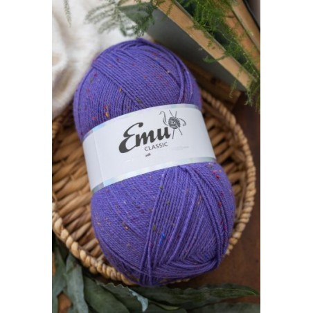 Classic Aran Wool Tweed - 225 Iris